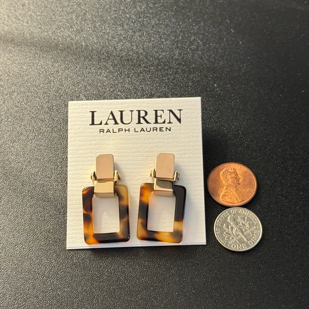 🤎New Gold and Tortoise Earrings